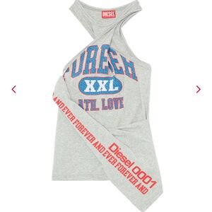*SOLD* Diesel T-Zelie Tank w/ Twisted Front, Size S NWT